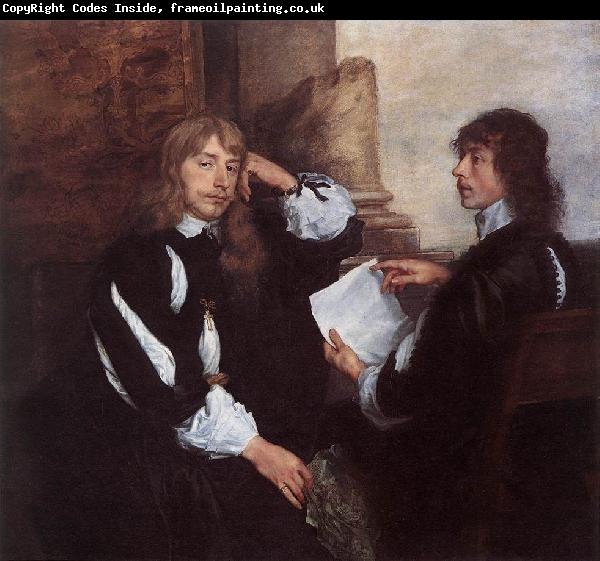 DYCK, Sir Anthony Van Thomas Killigrew and William, Lord Croft fgjh